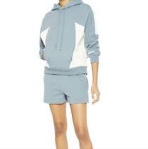 Helmut Lang Colorblocked shorts